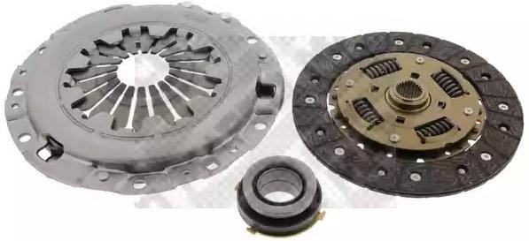 MAPCO Kit de embraiagem 10522 MAPCO 10522 Kit embraiagem bimassa Hyundai Atos MX originais preço