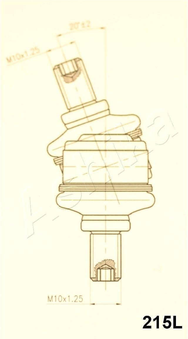 Stabilisaator, æassii ASHIKA 106-02-215L ASHIKA 106-02-215L Stabilisaator æassii TOYOTA CAMRY 2008