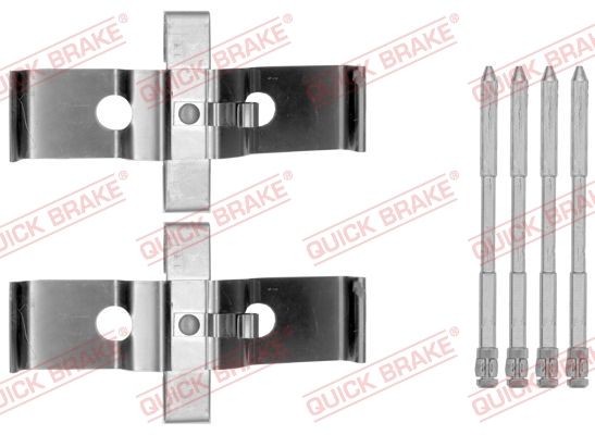 KAWE Sada príslużenstva oblożenia kotúčovej brzdy 109-1796 Sada príslużenstva oblożenia kotúčovej brzdy KAWE LUPO 109-1796 lacné