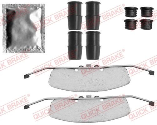 KAWE Kit de acessórios, pastilhas de travão 109-1846 109-1846 Kit de acessórios, pastilhas de travão AUDI A3 KAWE