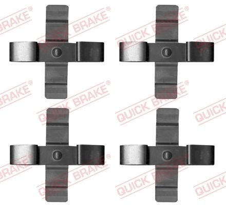 KAWE Kit de acessórios, pastilhas de travão 109-1899 109-1899 Kit de acessórios, pastilhas de travão AUDI A3 KAWE