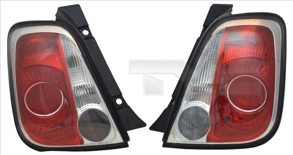 Baglygte TYC 11-11284-21-2 TYC 11-11284-21-2 Baglys FIAT 500 2016