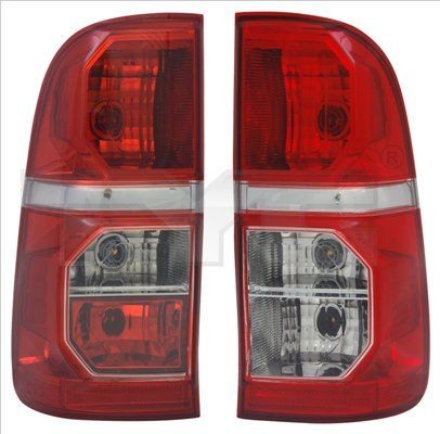 TYC Rückleuchte 11-12018-05-2 TYC 11-12018-05-2 Rahmenteile TOYOTA Hilux VII Pickup 2012