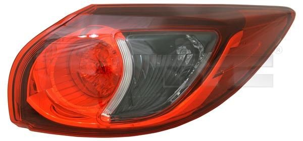 TYC Πίσω φως 11-6470-15-9 11-6470-15-9 Φανάρι πίσω MAZDA BT-50 TYC