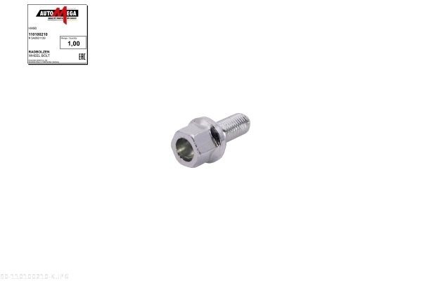 AUTOMEGA Bullone ruota 110100210 110100210 Bulloni ruote AUTOMEGA Volkswagen GOLF costo