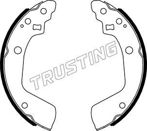 TRUSTING Remschoenset 111.254 Remschoenset TRUSTING HONDA 111.254