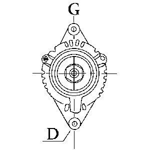 HC-Cargo Generator 111355 HC-Cargo 111355 Sentra 6 B16 Generator til en rimelig pris