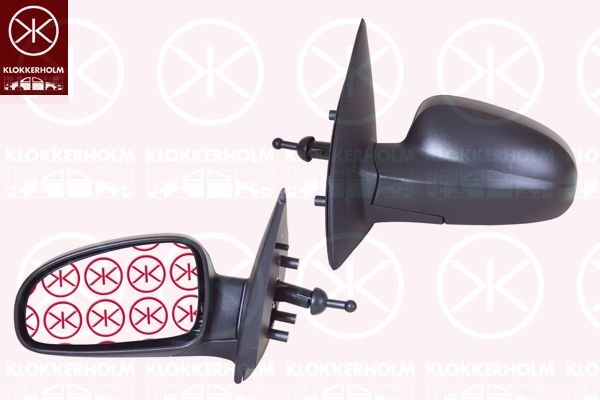 KLOKKERHOLM Backspegel 11191024 11191024 KLOKKERHOLM sidobackspegel CHEVROLET CRUZE