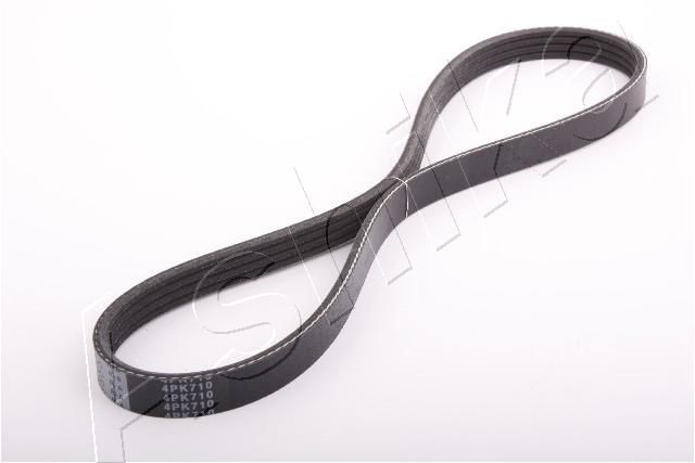 ASHIKA Serpentine belt 112-4PK710 ASHIKA 112-4PK710 SUZUKI Alto FF aux belt replacement