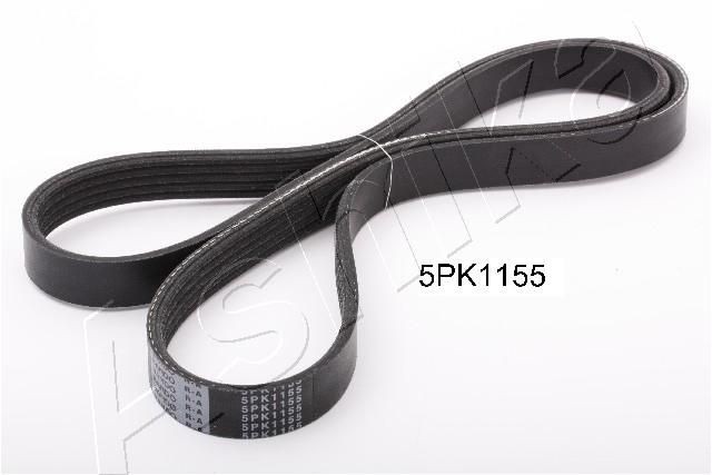 ASHIKA Ķīļrievu siksna 112-5PK1155 Ķīļrievu siksna ASHIKA Land Rover DISCOVERY 112-5PK1155