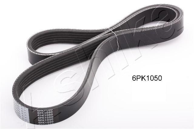 ASHIKA Courroie Poly-V 112-6PK1050 Courroie de clim FORD ASHIKA 112-6PK1050