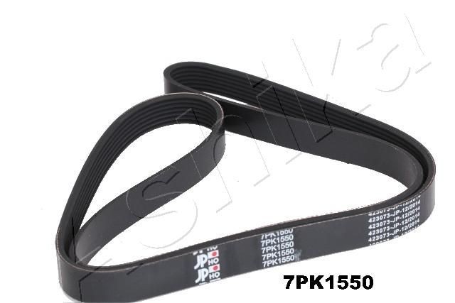 ASHIKA Courroie Poly-V 112-7PK1550 112-7PK1550 ASHIKA Courroie trapézoïdale à nervures Ford pas cher