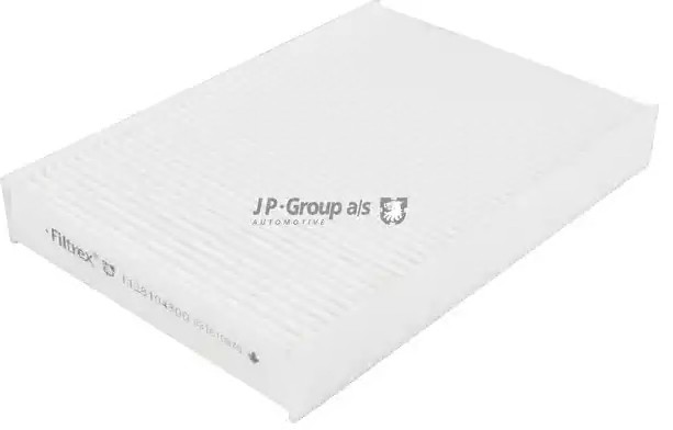 JP GROUP Filtro, ar do habitáculo 1128104800 Filtro do habitáculo JP GROUP Mii 1128104800 baratos