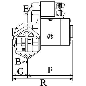 HC-Cargo Startmotor 113171 HC-Cargo 113171 Startmotor
