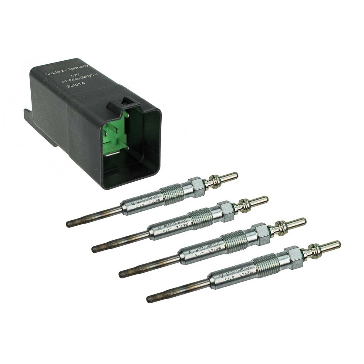 MEYLE Styreenhed, forvarmningstid 114 880 0009/S Relæ forvarmningsanlæg MEYLE Skoda ROOMSTER 114 880 0009/S