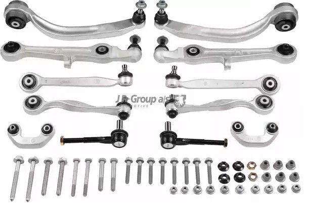 JP GROUP Reparationssats för länkarmar 1140108210 1140108210 JP GROUP styrarmssats hjulupphängning FIAT SEICENTO