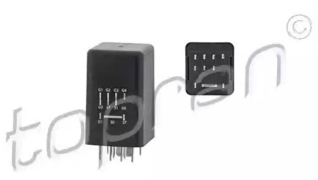 TOPRAN Relé, sistema de pré-aquecimento 115 863 TOPRAN 115863 Módulo das velas de incandescência VW T5 Camião de plataforma preço
