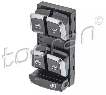 TOPRAN Interruptor, elevadores dos vidros 116 017 Interruptor elevadores dos vidros TOPRAN 80 116 017 baratos