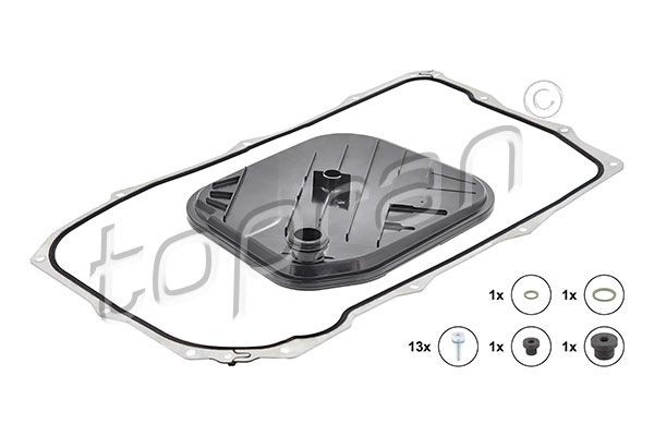 TOPRAN Conjunto do filtro hidráulico, caixa velocidades automática 116 161 116 161 Conjunto do filtro hidráulico caixa velocidades automática FIAT SEICENTO TOPRAN