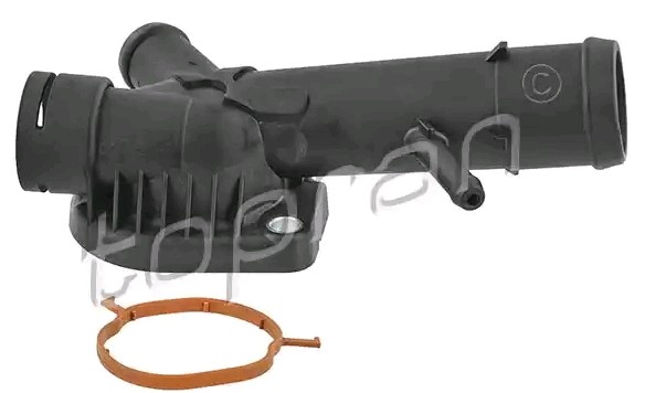 TOPRAN Flange do líquido de refrigeração 116 531 TOPRAN 116 531 Refrigerante flange SKODA Fabia II Hatchback (542) baratos