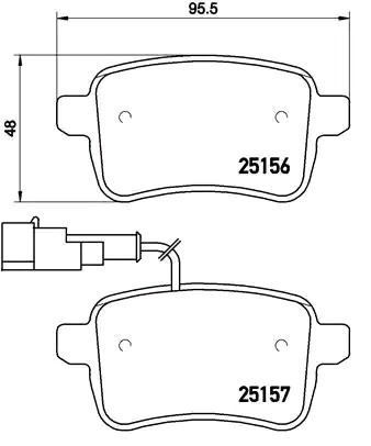 METZGER Bremseklodser 1170839 Bremseklodser METZGER Alfa Romeo GIULIA 1170839