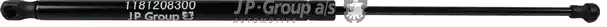 JP GROUP Pneumatická prużina, Batożinový / nákladný priestor 1181208300 1181208300 Tlmiče kufra SEAT ALTEA JP GROUP