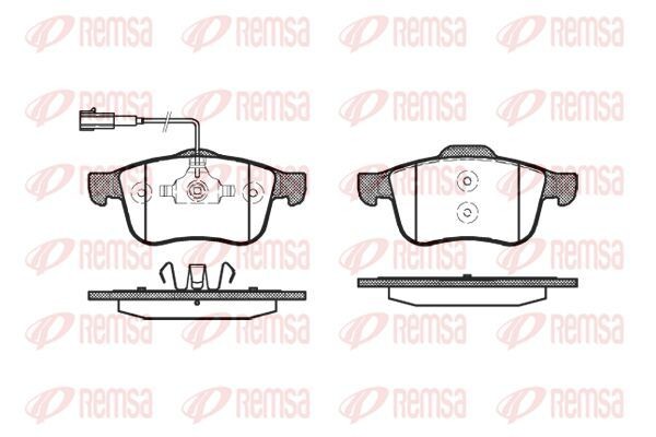 KAWE Plaquettes de frein 1183 02 KAWE Plaquette de frein sport ALFA ROMEO 1183 02