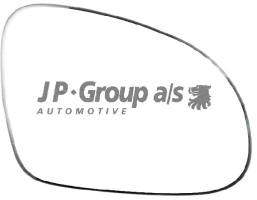 JP GROUP Spiegelglas, buitenspiegel 1189304580 JP GROUP 1189304580 Buitenspiegelglas Volkswagen EOS originele
