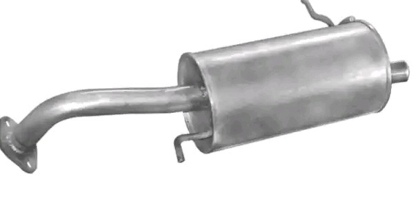POLMO Koncový tlmič výfuku 12.193 Zadný tlmič výfuku POLMO MX-5 12.193 lacné