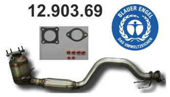 EBERSPÄCHER Precatalizzatore 12.903.69 12.903.69 costo Catalizzatore EBERSPÄCHER SKODA FABIA