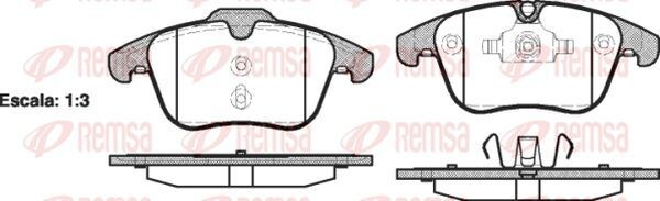 KAWE Brzdové doštičky/platničky 1219 00 Športové brzdové doštičky KAWE Citroën C3 1219 00