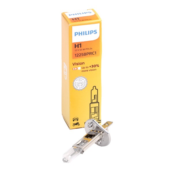 PHILIPS Kvēlspuldze, tālās gaismas lukturis 12258PRC1 PHILIPS 12258PRC1 Abs sensor Audi 80 B2 cena