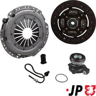 JP GROUP Kit de embraiagem 1230407210 Kit embraiagem bimassa JP GROUP Dacia DOKKER 1230407210