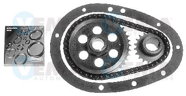 VEMA Steuerkettensatz 12323 Steuerkettensatz VEMA Opel OMEGA 12323