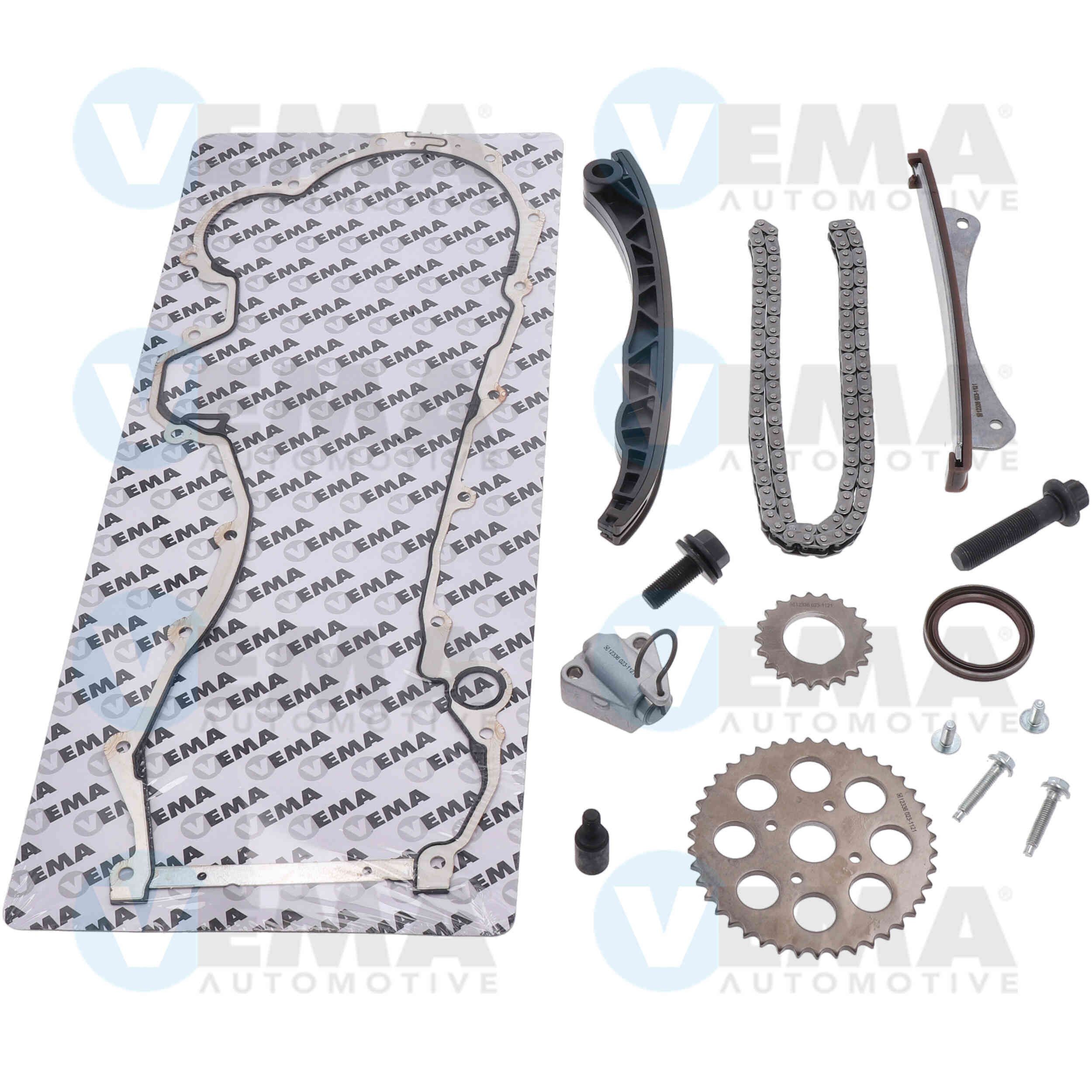 VEMA Registerkjedesett 12336KC Registerkjede VEMA Fiat TIPO 12336KC