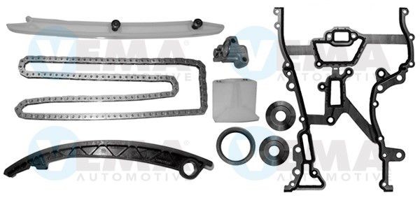VEMA Kamkedjesats 12338KC 12338KC VEMA kamkedjesats Opel MERIVA