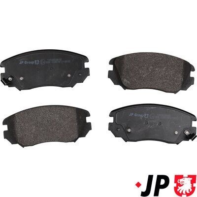 JP GROUP Brake pad set 1263603810 Chevy CORVETTE JP GROUP racing brake pads 1263603810