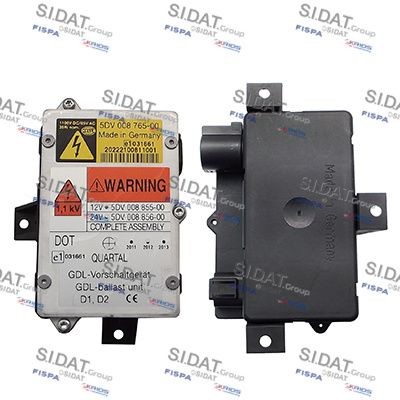 SIDAT Regolatore di corrente, Lampada a scarico gas 12658 12658 costo Luce allo xeno FORD RANGER SIDAT