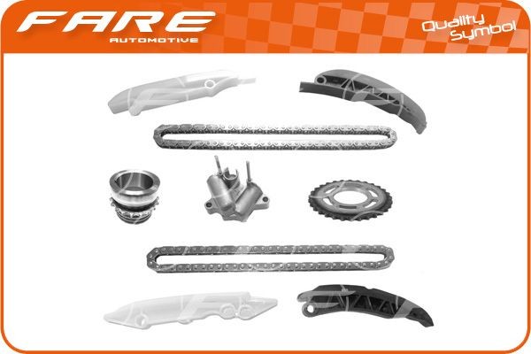 FARE SA Distributiekettingset 12894 12894 Distributiekettingset FARE SA MAZDA 3