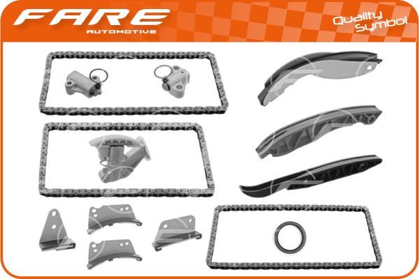 FARE SA Distributiekettingset 12906 FARE SA Ketting, set SKODA 12906