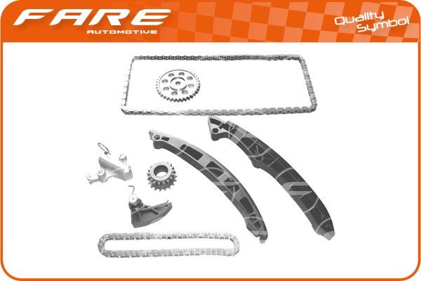 FARE SA Distributiekettingset 12921 Volvo S80 Distributieketting FARE SA 12921