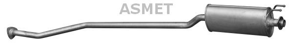 ASMET Silencieux intermédiaire 13.028 Silencieux central Honda RD_ 13.028 ASMET