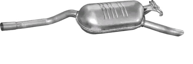 POLMO Panela de escape traseira 13.05 POLMO 13.05 Panela de escape Citroen C4 baratos