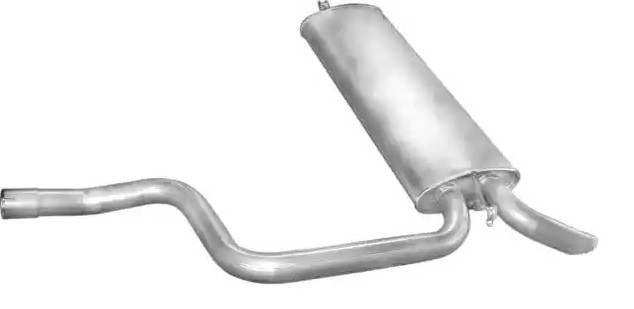 POLMO Panela de escape traseira 13.124 POLMO 13.124 Panela de escape traseira