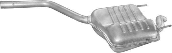 POLMO Panela de escape traseira 13.167 POLMO 13.167 Silenciador traseiro Iveco Daily originais