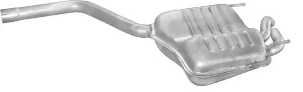 Einddemper POLMO 13.177 POLMO 13.177 Achterdemper sport Mercedes-Benz C-Klasse 2011