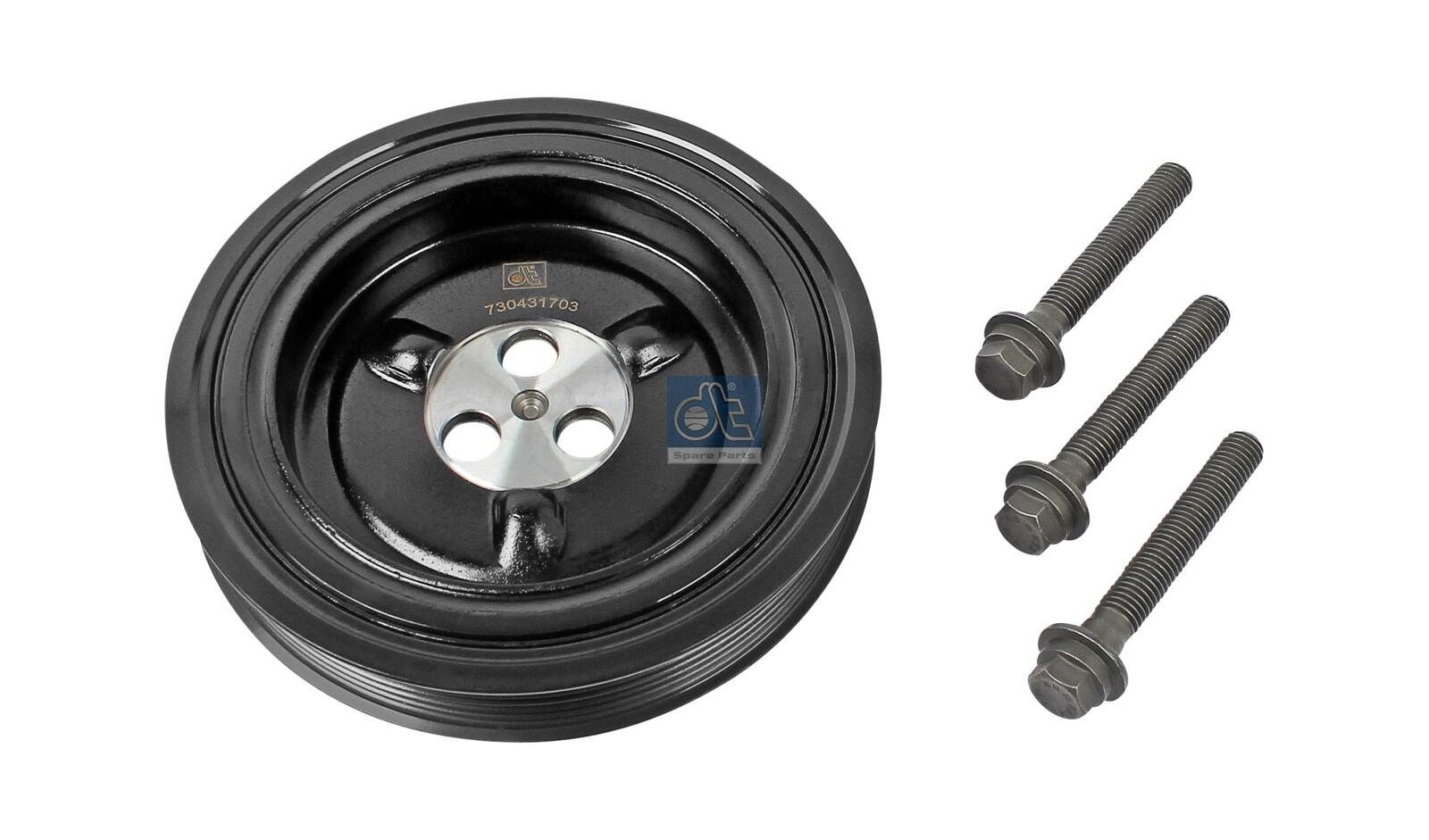 DT Spare Parts Crankshaft pulley 13.43578 13.43578 DT Spare Parts crankshaft pulley for NISSAN