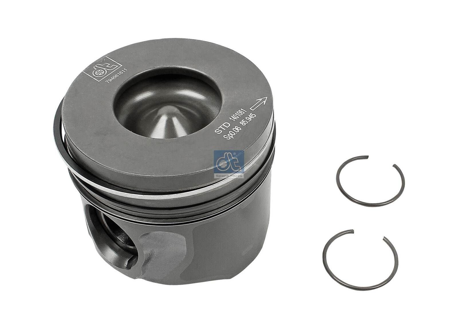 DT Spare Parts Piston 13.47207 DT Spare Parts 13.47207 Piston