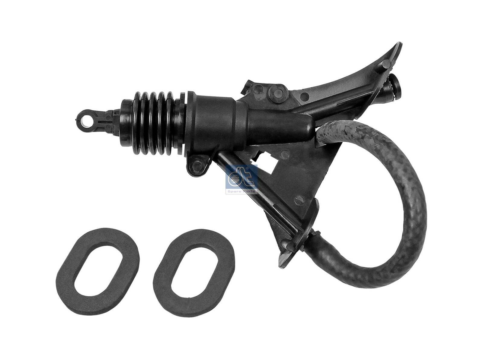 DT Spare Parts Hovedsylinder, clutch 13.58004 DT Spare Parts 13.58004 originale Giversylinder clutch Transit Mk3 Minibuss (VE6) hva koster