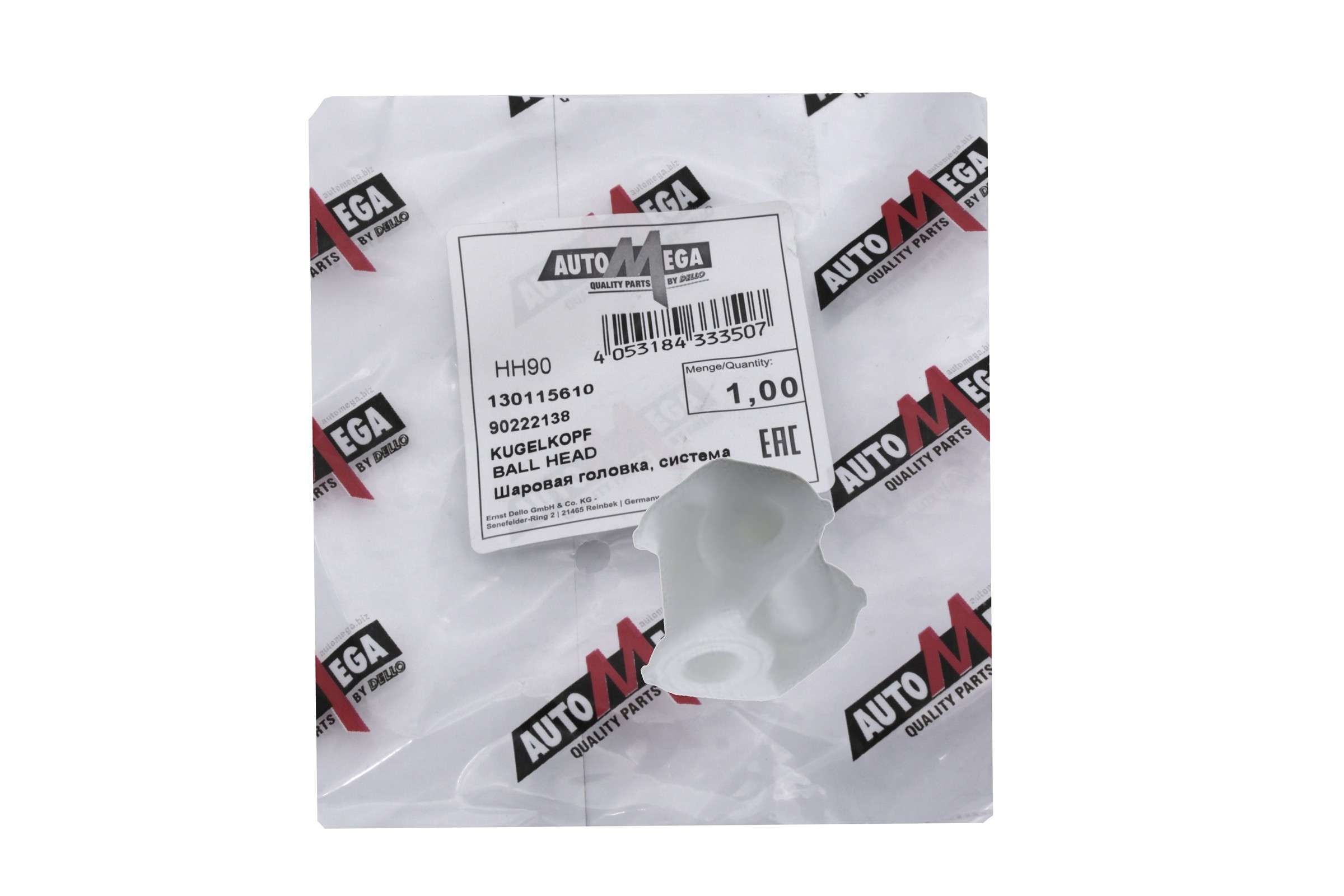 AUTOMEGA Cabeça esférica, tirante de mudanças 130115610 Manípulo de mudanças AUTOMEGA Porsche 924 130115610